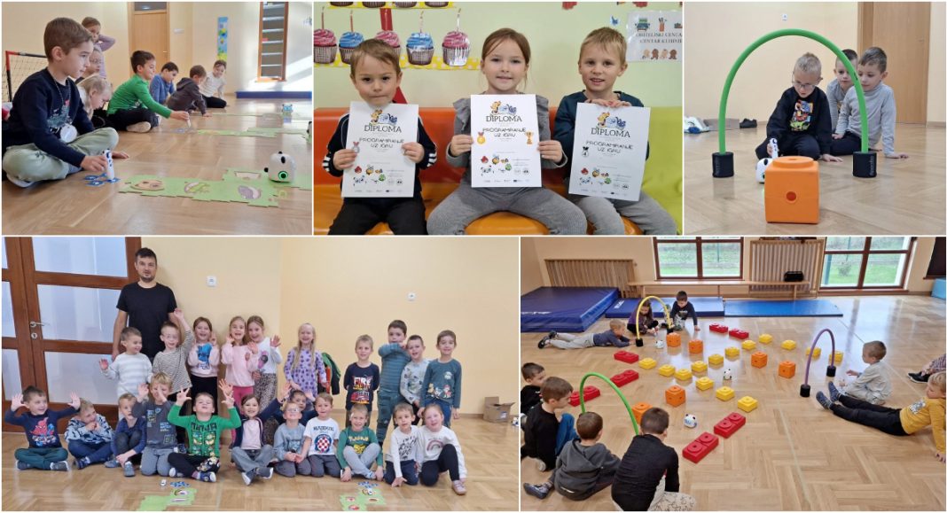 FOTO U Dječjem vrtiću ‘Kockavica’ predškolarci učili osnove programiranja kroz igru FOTO U Dječjem vrtiću ‘Kockavica’ predškolarci učili osnove programiranja kroz igru