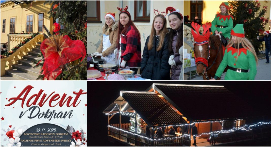 Veselimo se: Uskoro počinje bogat program ‘Adventa v Dobravi’! GLAVNA 2025 11 24T133154.410