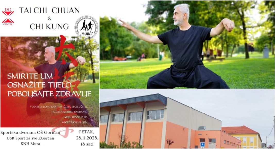 U petak, 28. studenoga, upoznajte i vježbajte Tai Chi u sportskoj dvorani u Goričanu! GLAVNA 2025 11 25T134250.062