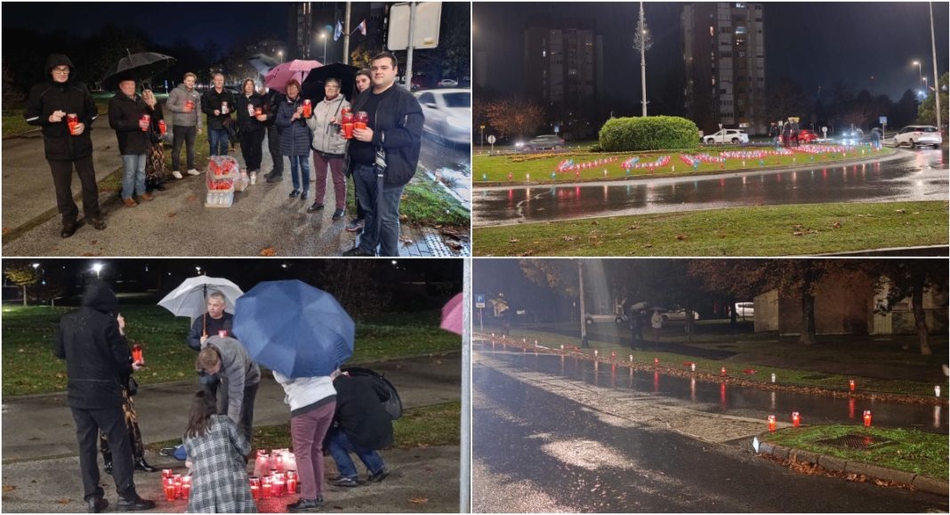 FOTO Čakovečki HDZ paljenjem svijeća i lampiona odao počast žrtvama Vukovara i Domovinskog rata GLAVNA