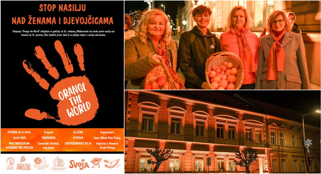 ‘Orange the World’: Obilježavanje Svjetskog dana borbe protiv nasilja nad ženama u Prelogu GLAVNA