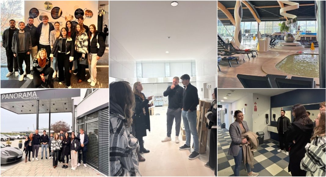 FOTO Studenti MEV-a posjetili Hotel DG Panorama Prelog i Terme Sveti Martin GLAVNA