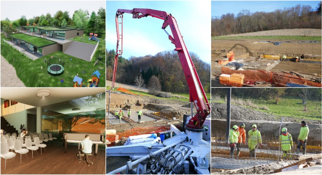 FOTO Za one koji nisu vjerovali da će Štrigova ikad izgraditi svoj vrtić, donosimo fotografije s gradilišta na kojem se danas betonirala deka! GLAVNA