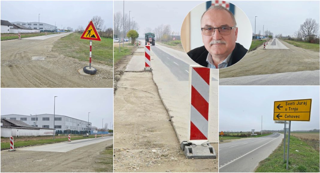 FOTO Počela je obnova ceste u Industrijskoj zoni u Donjem Kraljevcu GLAVNA