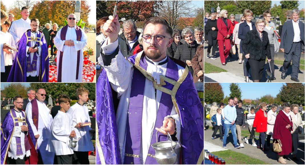 FOTO Uz pjesmu, cvijeće i svijeće, procesija i blagoslov groblja u Nedelišću! FOTO Uz pjesmu, cvijeće i svijeće, procesija i blagoslov groblja u Nedelišću!