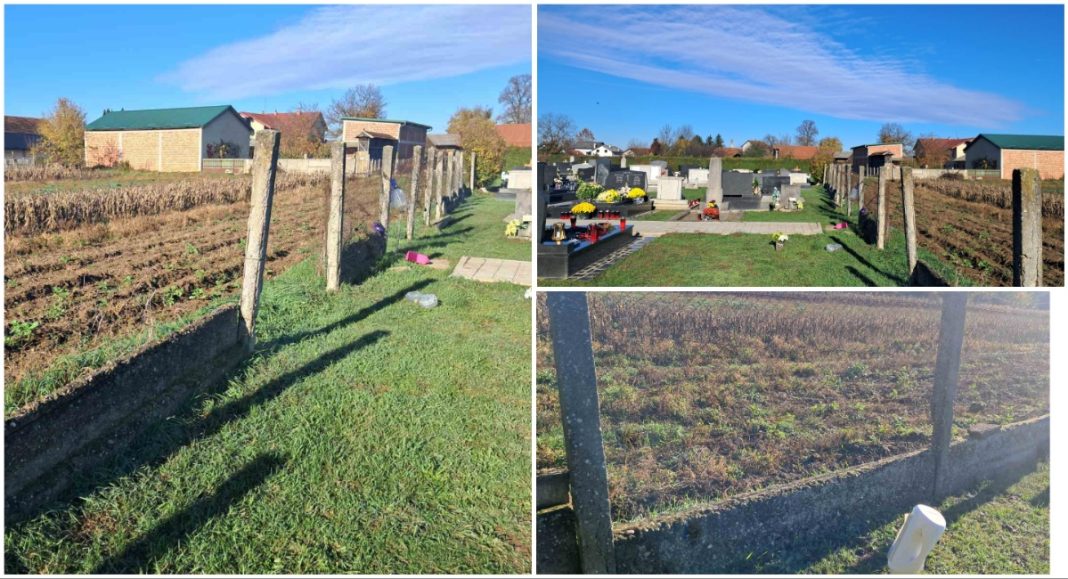 FOTO Dotrajala ograda na groblju u Maloj Subotici odlazi u povijest FOTO Dotrajala ograda na groblju u Maloj Subotici odlazi u povijest