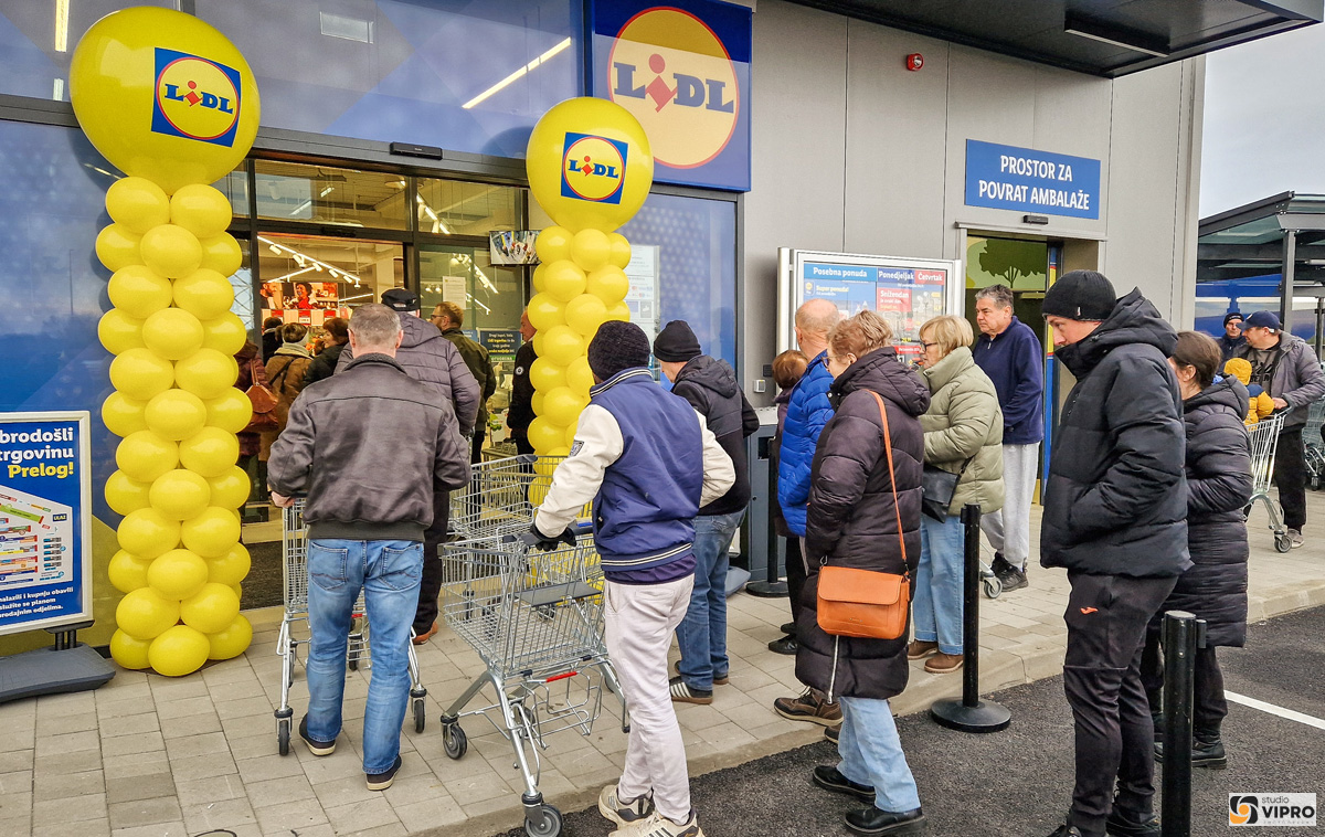 Otvorenje Lidla u Prelogu