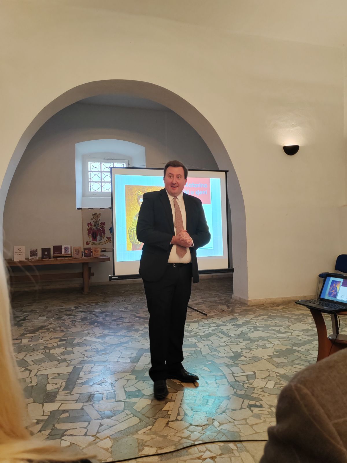 Stjepan Bezjak kao predavač