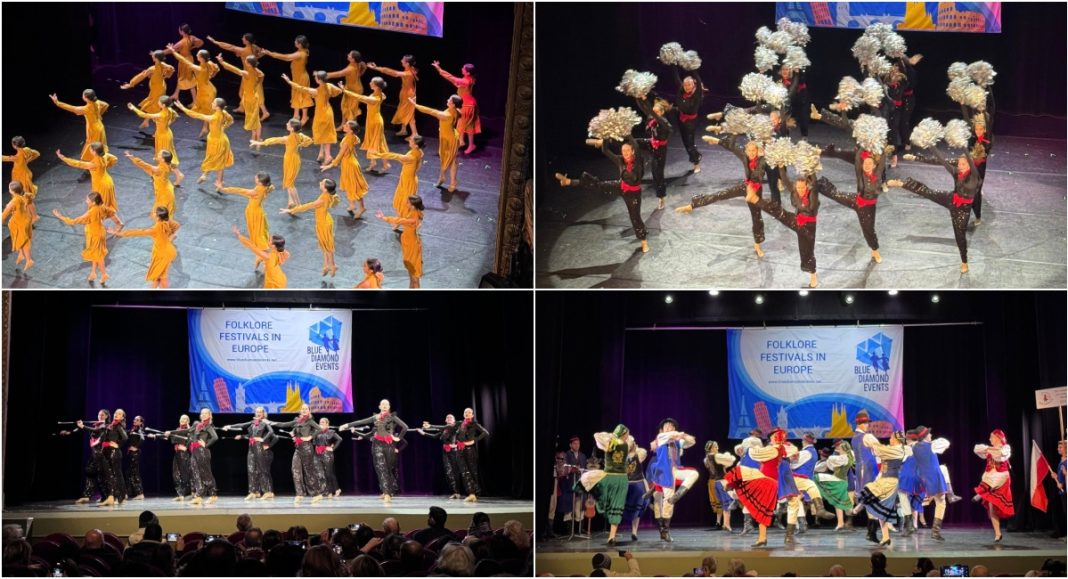 FOTO Čakovečke mažoretkinje oduševile na pozornici Théâtrea du Gymnase Marie Bell BeFunky collage 2025 12 01T073717.722