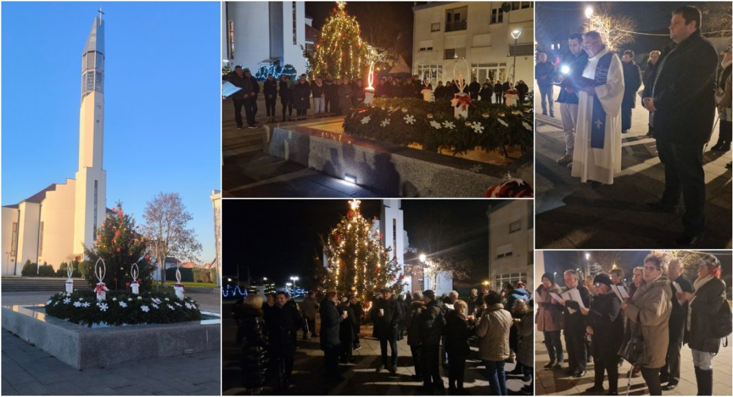 FOTO Šenkovec započeo Advent paljenjem prve svijeće, slijedi niz nedjeljnih događanja BeFunky collage 2025 12 02T184856.111