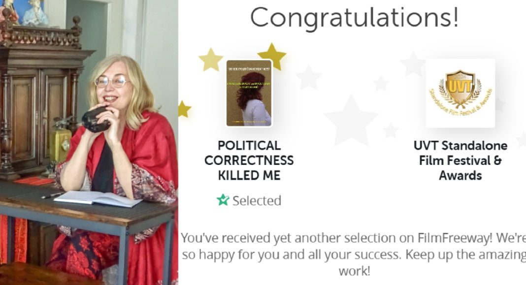 Stanka Gjurić s filmom „Ubi me politička korektnost“ u službenoj selekciji Standalone Film Festivala u Los Angelesu BeFunky collage 2025 12 05T092457.941