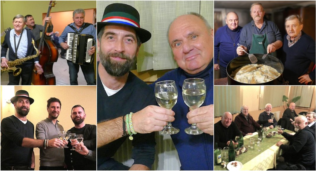 FOTO/VIDEO Završnica uz štruklece od zelja, nareske “Oli” te pečene pastrve i šarane, a desert obilje vinskih i rodoljubnih pjesama! BeFunky collage 2025 12 06T114200.411