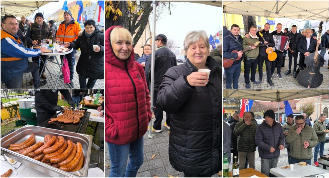 FOTO/VIDEO Blagdansko prijepodne u Prelogu uz odlične kobasice, vino i Gažere BeFunky collage 2025 12 06T120456.176