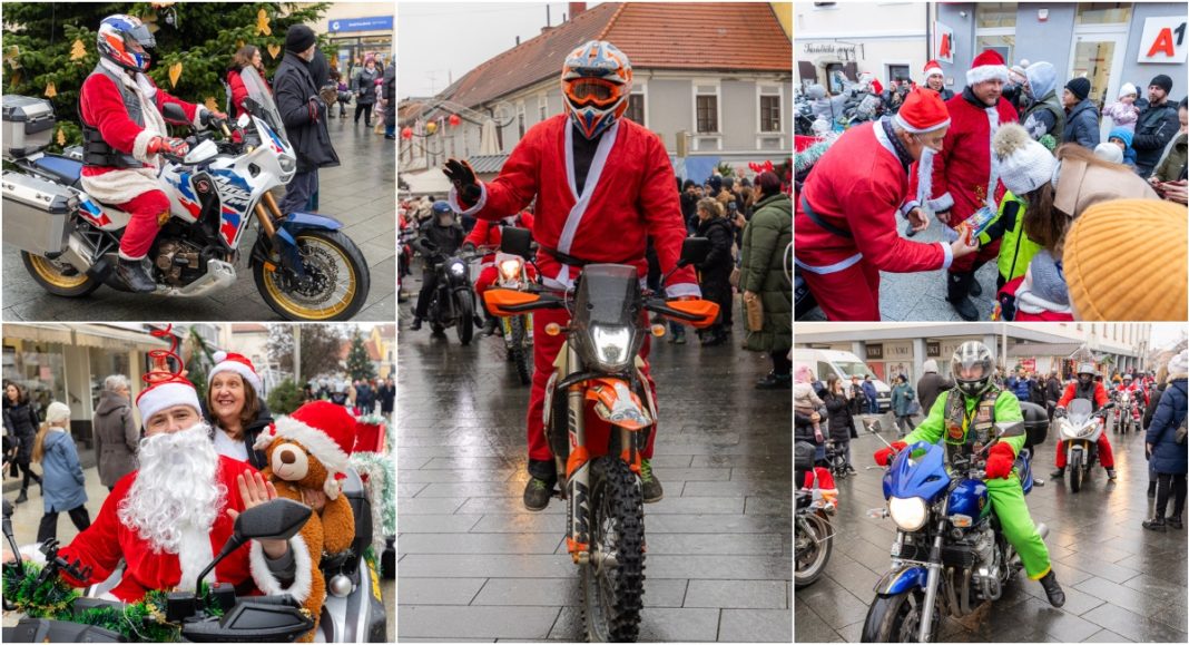 FOTO/VIDEO Moto mrazovi preplavili centar Čakovca donoseći veselje i blagdansku atmosferu BeFunky collage 2025 12 06T130728.407