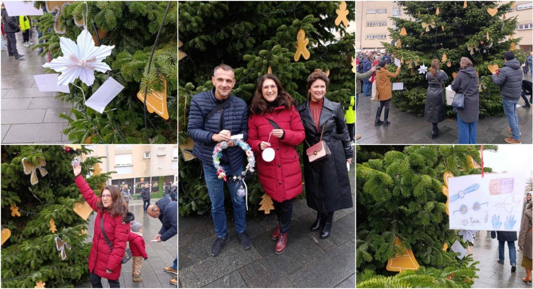 FOTO/VIDEO Veliko čakovečko srce osiguralo četrdesetak poklona mališanima slabijeg imovinskog statusa BeFunky collage 2025 12 06T142136.257