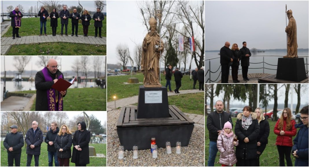 FOTO/VIDEO Svjetlo nade u Prelogu: Mještani zapalili svijeću u čast sv. Nikole BeFunky collage 2025 12 06T172815.157
