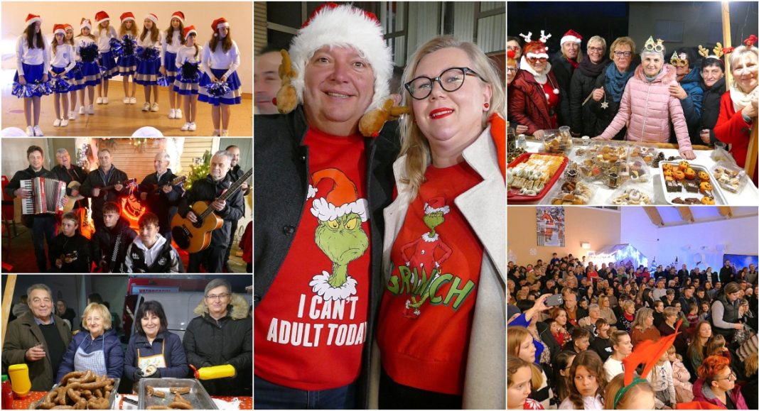 FOTO/VIDEO Uz svetog Nikolu, brojni mještani uživali u kolačima, hrenovkama, kobasicama, kuhanom vinu, fritualama… BeFunky collage 2025 12 06T191902.437