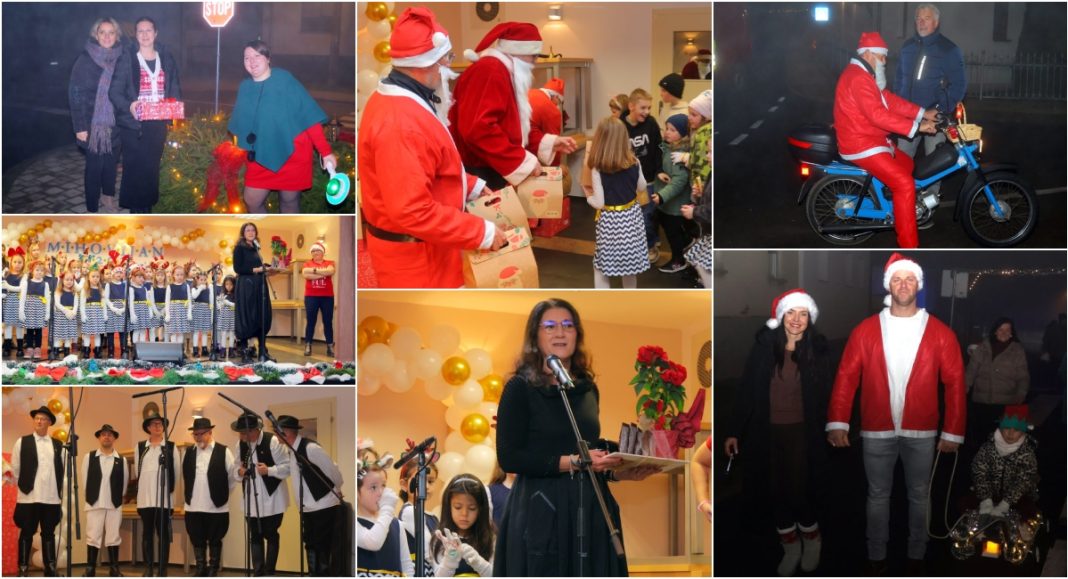 FOTO Mali Advent u Mihovljanu donio pjesmu, darove i pomoć najpotrebitijima BeFunky collage 2025 12 08T091118.368