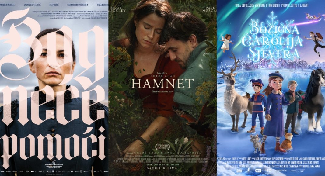 Filmski program CZK-a Čakovec donosi drame, povijesne hitove i blagdanske animirane avanture! BeFunky collage 2025 12 08T123331.079