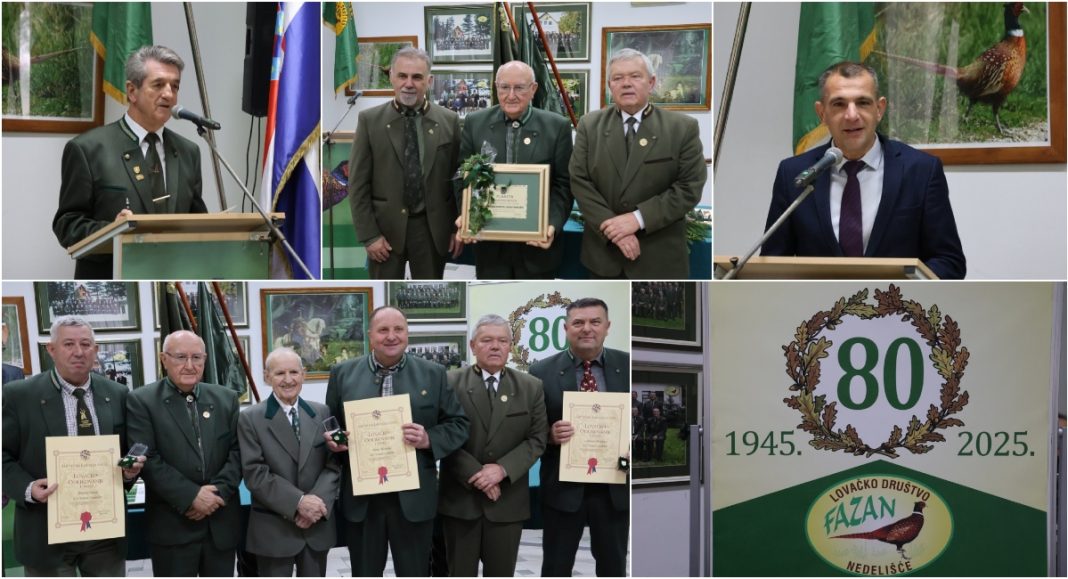 FOTO Lovačko društvo „Fazan“ Nedelišće proslavilo proslavilo 80. obljetnicu osnutka BeFunky collage 2025 12 08T140816.016