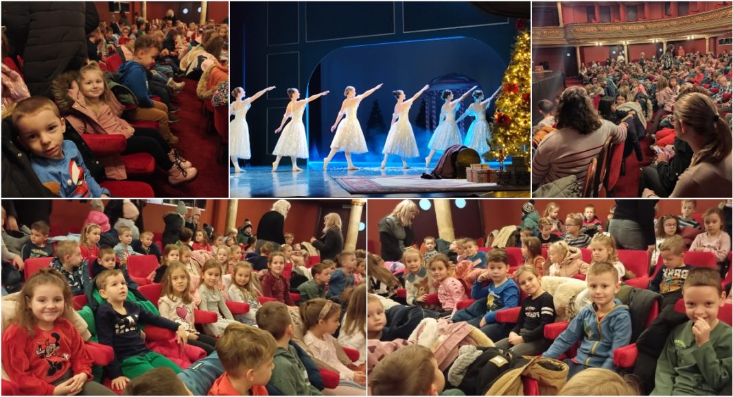 FOTO Mališani vrtića Zvončić oduševljeni baletnom bajkom ‘Orašar’ u varaždinskom HNK-u BeFunky collage 2025 12 10T193234.991