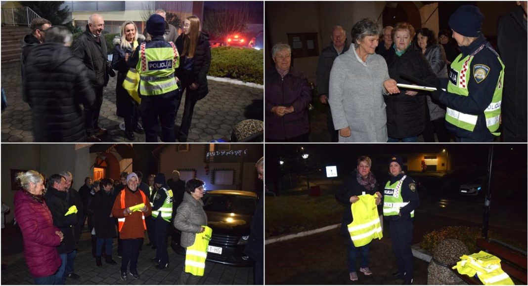 FOTO U Mačkovcu i Novom Selu na Dravi provedena akcija „Budite vidljivi“ za sigurnost pješaka i biciklista BeFunky collage 2025 12 11T101117.321