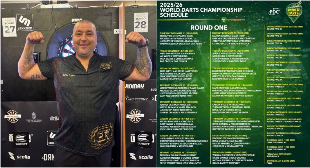 Boris Krčmar u prvom kolu protiv Engleza Lukea Woodhousea BeFunky collage 2025 12 11T102308.712