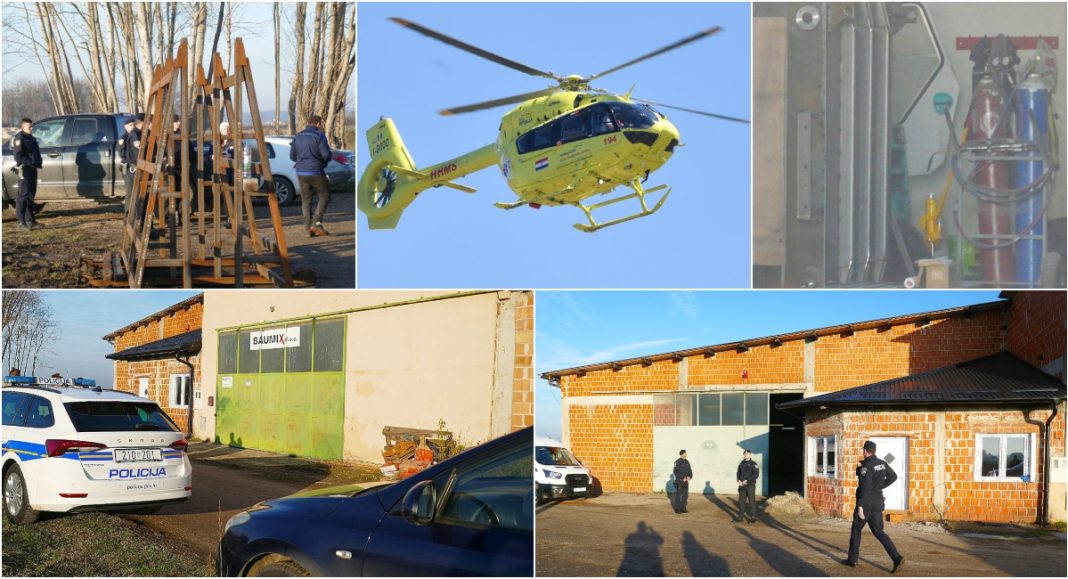 FOTO U požaru radione stradala jedna muška osoba, koja je helikopterom prevezena u Zagreb! BeFunky collage 2025 12 11T160109.258