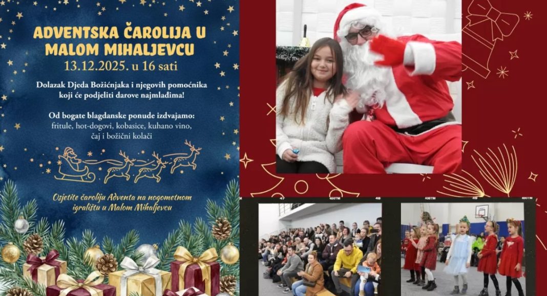Pleškovec i Mali Mihaljevec pripremaju dva dana blagdanske čarolije za cijelu zajednicu BeFunky collage 2025 12 11T171845.936