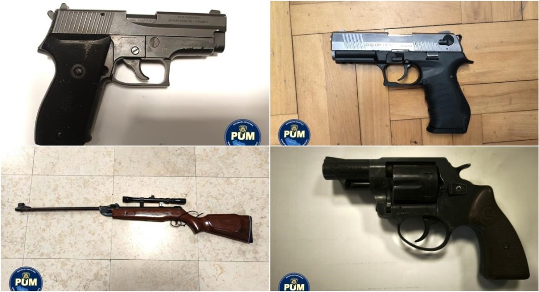 FOTO Policija uklonila više komada oružja s ulica Međimurja BeFunky collage 2025 12 12T100231.354