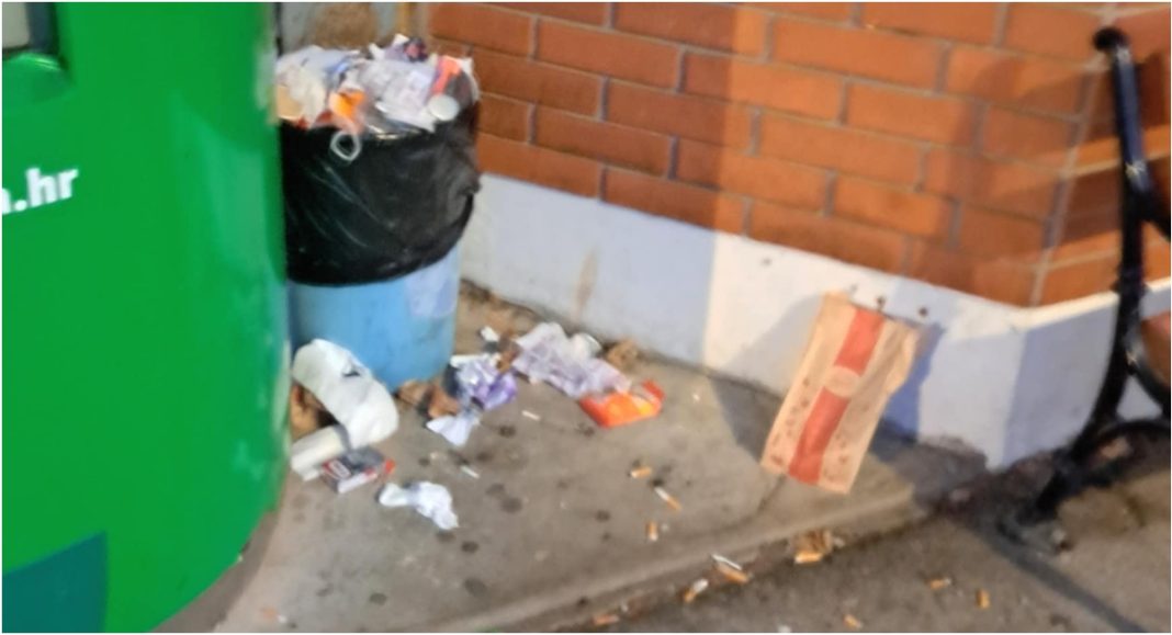 Foto kritika iz Čakovca: Gomila otpada dočekuje pacijente pred bolnicom BeFunky collage 2025 12 13T080407.931