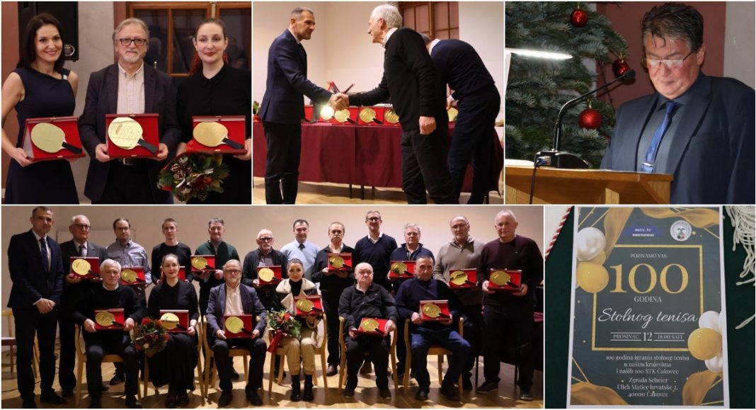 FOTO Međimurski stolni tenis obilježio 100 godina igranja i stoljeće djelovanja STK Čakovec BeFunky collage 2025 12 13T123430.252