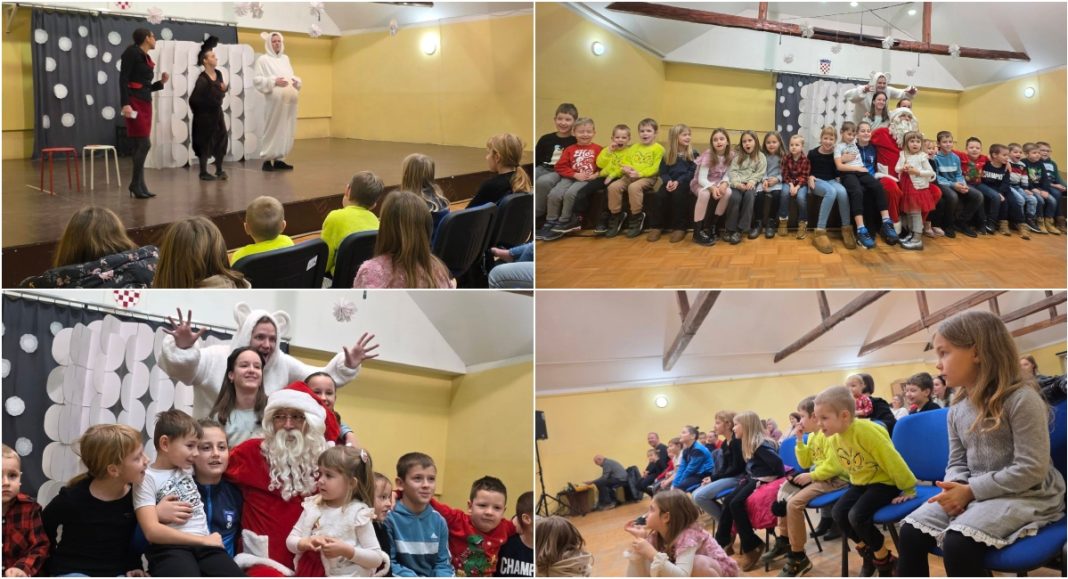 FOTO Predstava za djecu „Božićne nevolje“ održana u Donjem Vidovcu BeFunky collage 2025 12 14T185812.585
