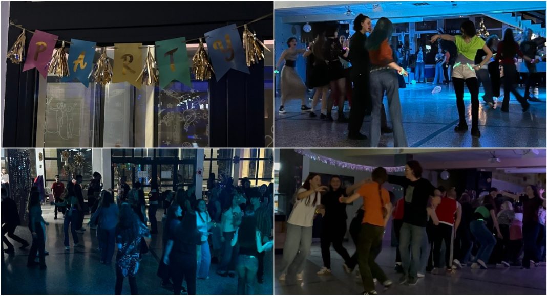 FOTO Školski hodnici u ritmu glazbe: održan Trash party u Gimnaziji Josipa Slavenskog Čakovec BeFunky collage 2025 12 15T073828.315