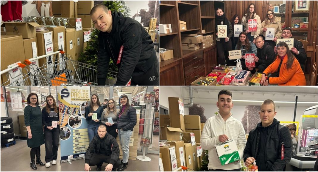 FOTO Blagdanska tradicija Srednje škole Prelog: Neka Božić bude svima! BeFunky collage 2025 12 15T075836.939