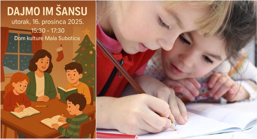 U Domu kulture Mala Subotica Udruga Ana organizirat će individualnu podršku djeci BeFunky collage 2025 12 15T123139.784