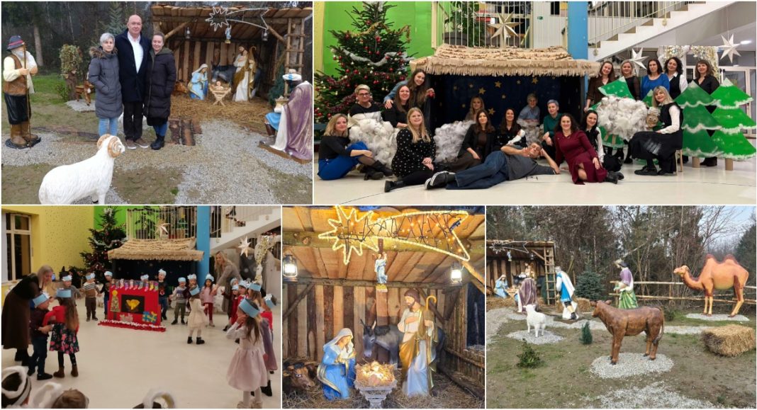 FOTO/VIDEO Predivne božićne jaslice u Selnicu stigle iz Poljske na veliku radost mještana i gostiju BeFunky collage 2025 12 16T154558.038