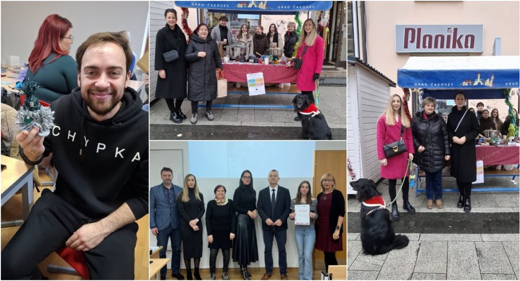 FOTO Studenti MEV-a kroz adventsku akciju podržali rad Zaklade solidarnosti Katruža BeFunky collage 2025 12 16T163607.826