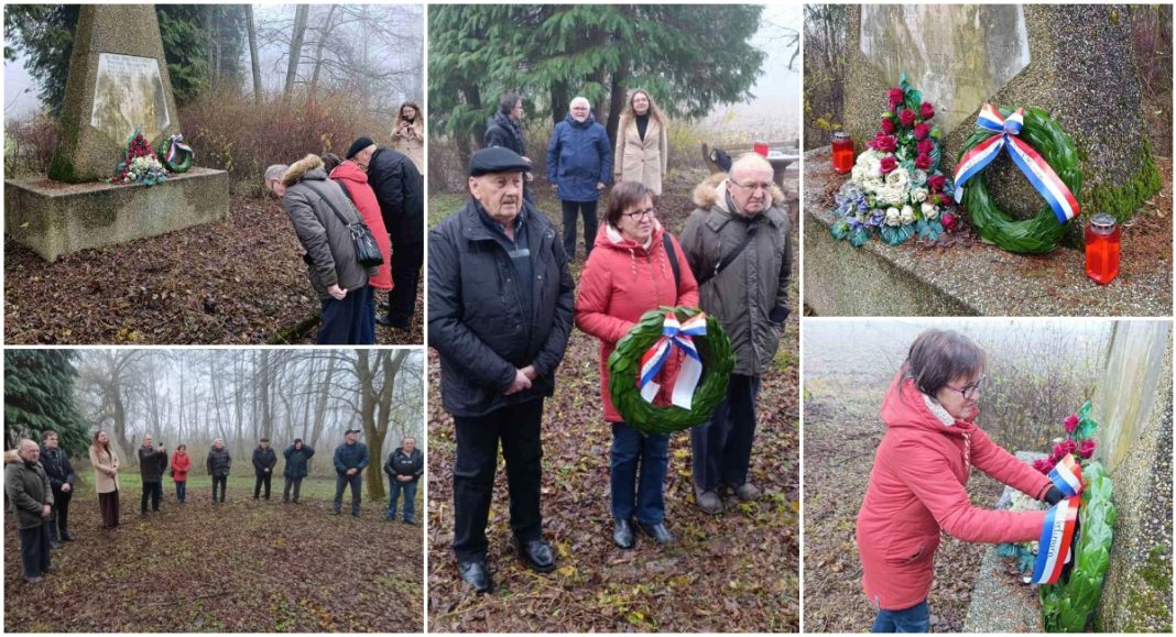 FOTO Međimurski antifašisti komemoracijom odali počast stradalima na Vrbulji prije 81 godine BeFunky collage 2025 12 18T135622.049