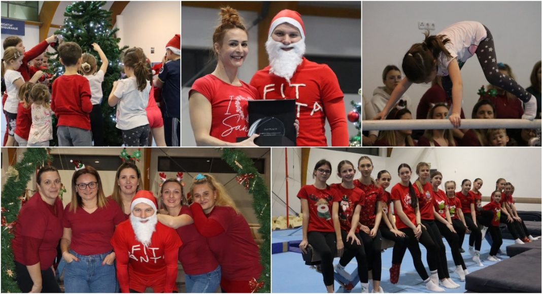 FOTO Božićna priredba GK „Nedelišće“ ispunila dvoranu radošću, gimnastikom i zajedništvom BeFunky collage 2025 12 18T155435.731