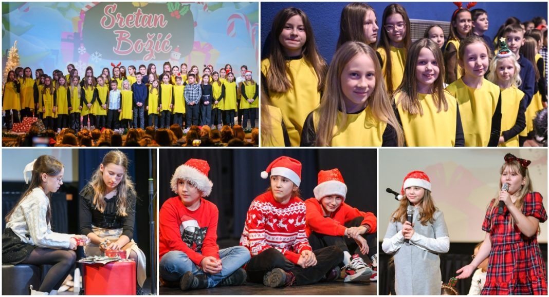 FOTO Učenici Osnovne škole Prelog nastupili u sklopu Zimske bajke BeFunky collage 2025 12 19T111610.855