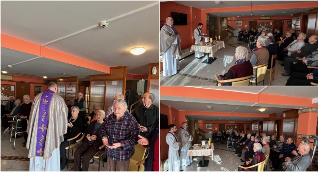 Župnik i župni vikar posjetili Dom za starije i nemoćne u Slakovcu BeFunky collage 2025 12 20T084211.070