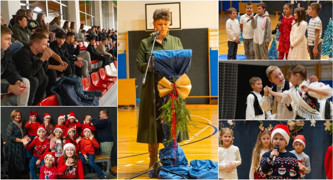 FOTO Božićna priredba ispunila Osnovnu školu u Goričanu blagdanskim ugođajem BeFunky collage 2025 12 20T092528.448