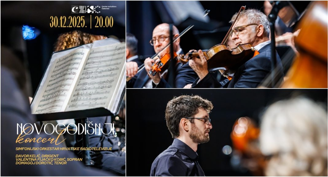 Tradicionalni Novogodišnji koncert Simfonijskog orkestra Hrvatske radiotelevizije BeFunky collage 2025 12 22T171101.743