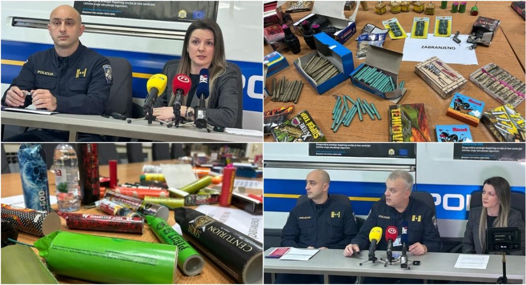 Policija i ove blagdane provodi akciju „Mir i dobro“ – apel roditeljima i građanima na odgovorno ponašanje BeFunky collage 2025 12 23T143049.247