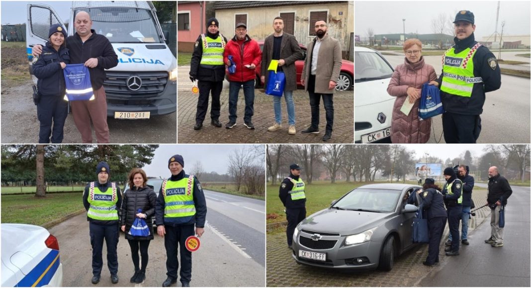 FOTO Božićna akcija međimurske policije: Zahvala vozačima koji poštuju prometna pravila BeFunky collage 2025 12 24T123804.852