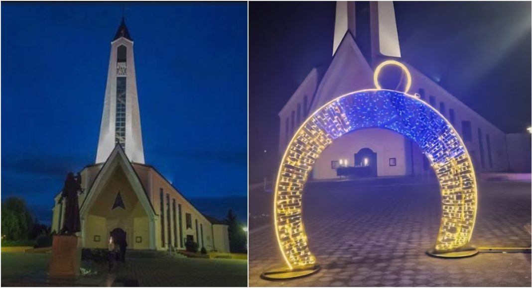 U crkvi sv. Antuna Padovanskog večeras mala i velika polnoćka BeFunky collage 2025 12 24T170416.734