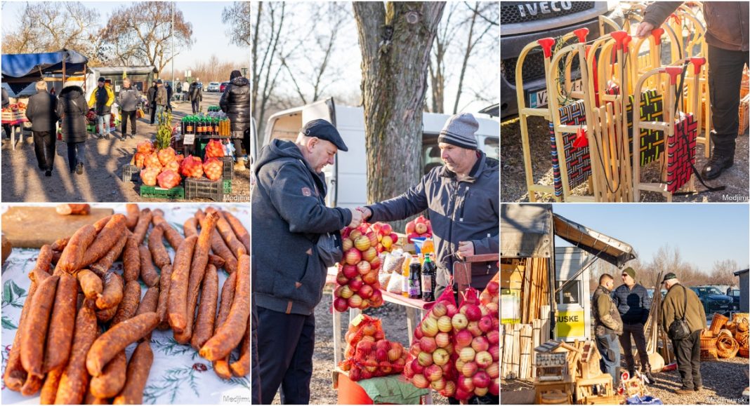FOTO Čakovečki sajam srijedom i po hladnom vremenu zadržao šaroliku ponudu i sajamski duh BeFunky collage 2025 12 31T143354.904
