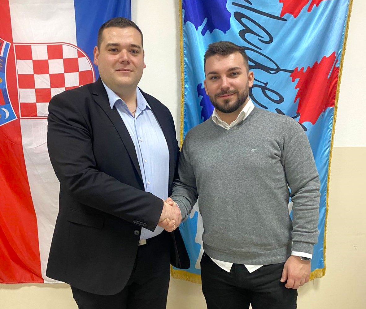 Dva predsjednika Lovro Horvat i Tin Jurak