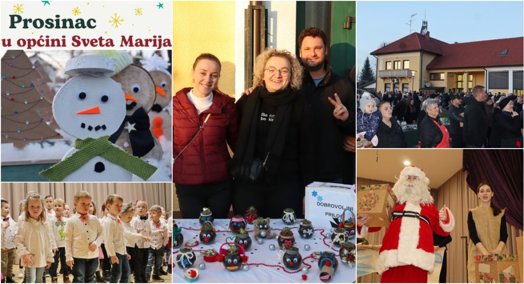 Advent 2025. u Općini Sv. Marija: božićni sajmovi, pjevanje po ulicama, Božićni koncert, dječji doček Nove… GLAVNA
